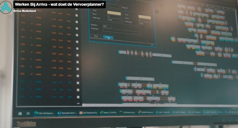 Wat doet de vervoerplanner bij Arriva?