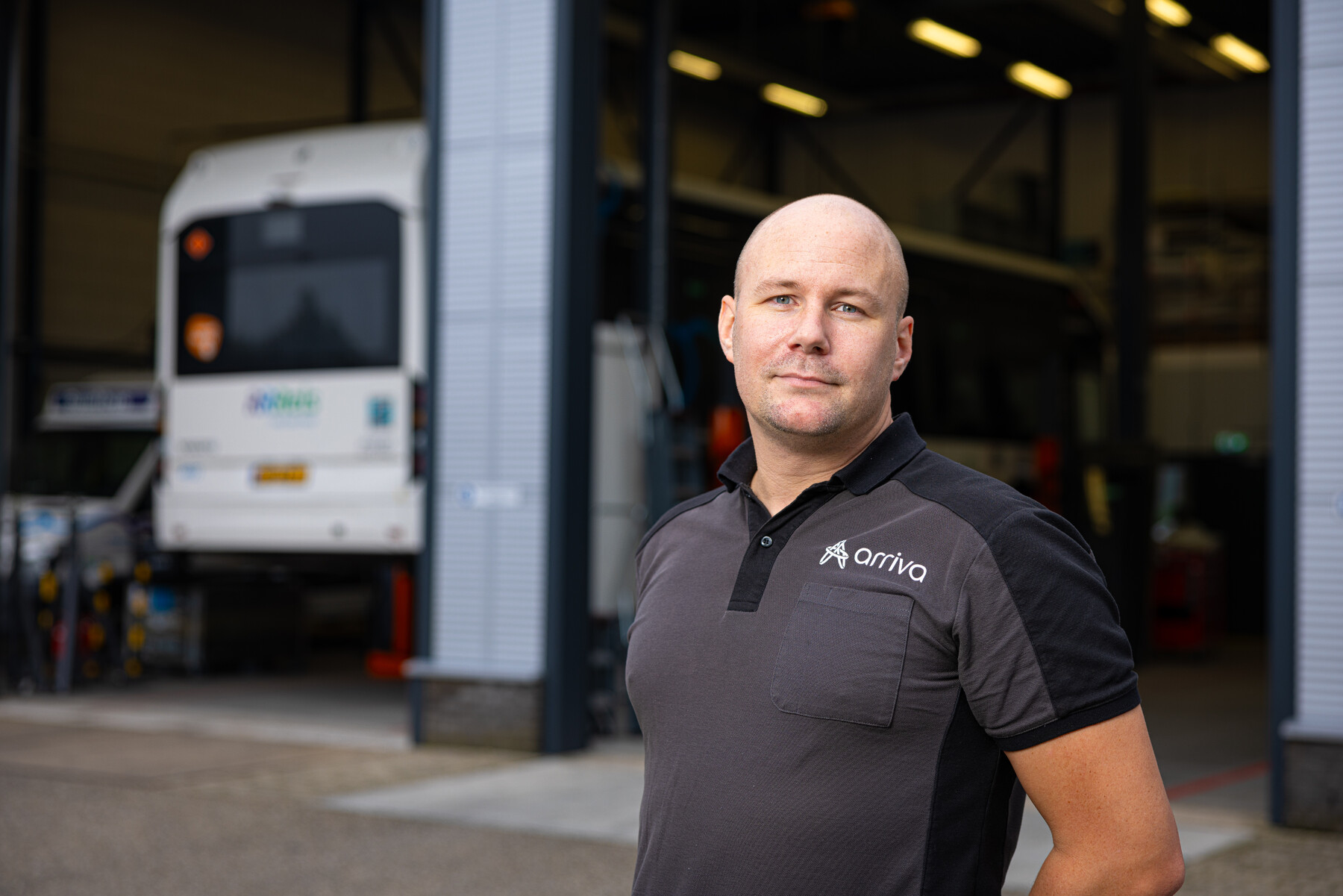 Werkvoorbereider/planner staat voor de werkplaats van Arriva